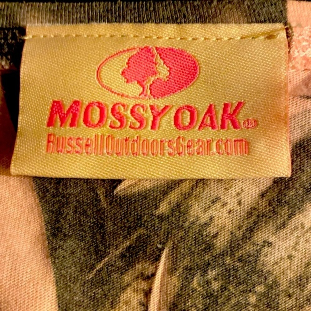 Mossy Oak Sublimation Tee, Pink, Camo, Graphic, Hunting, Camping, Sz L - Picture 2 of 10